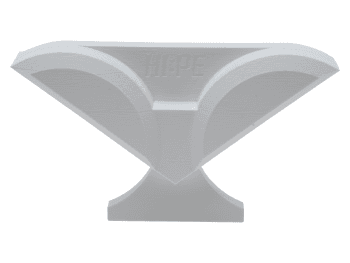 Headlight Mask - Bad Eyes, White - HI:PE