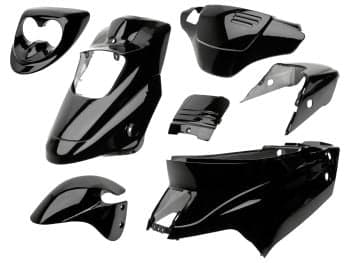 Fairing Set - Gloss Black, 7 pcs