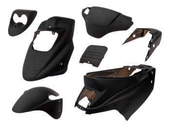 Fairing Set - Matte Black, 7 pcs