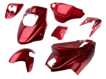 Fairing Set - Metallic Red, 7 pcs