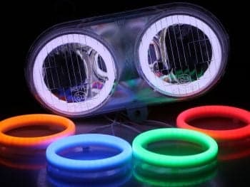 LED Angel Eyes Rings - HI:PE 72mm