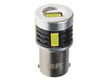 Turn Signal Bulb - BA15S LED 12V, 30W - White - HI:PE