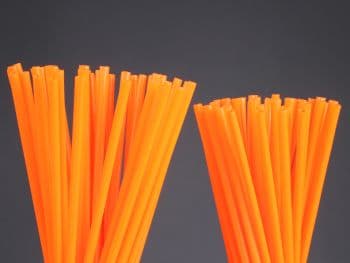 Spoke Skins - HI:PE, Fluorescent Orange