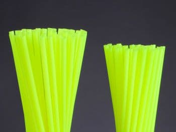 Spoke Skins - HI:PE, Fluorescent Yellow
