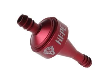 Fuel Filter - HI:PE Racing Conical, Red