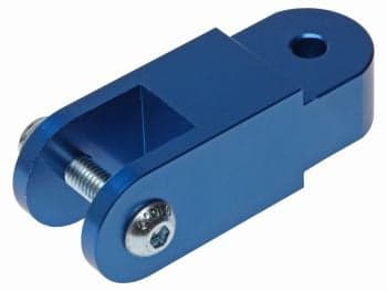 Shock Absorber Spacer - HI:PE, 60mm - Blue