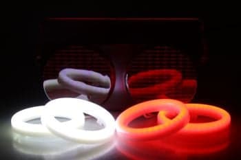 LED Angel Eyes Rings - HI:PE 62mm