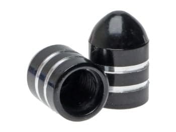 Valve Caps - Bombshell, Black - HI:PE