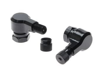 Valves - CNC 90°, Black - HI:PE